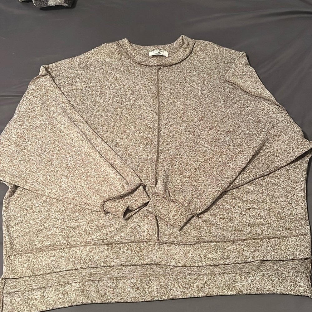 COPY - Zenana inside out looking sweater